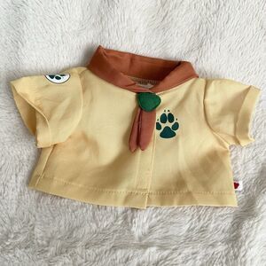 Build A Bear Workshop Great Wolf Lodge Scout Shirt Outfit Top Yellow
